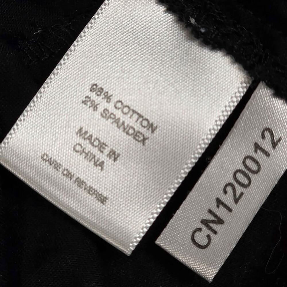 Y2K Ruched Fitted Blouse Black Micro Dot Button Up Size Large Office Siren - Picture 10 of 10